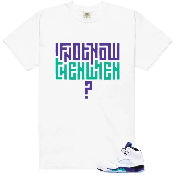 Retro 5 Grape Motivational Shirt