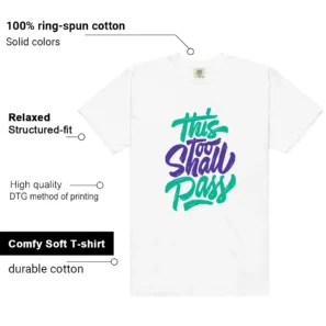 Retro 5 Grape This Too Shall Pass Shirt features