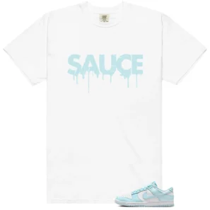 Sauce Tee to Match Your Nike Dunk Low Glacier Blue