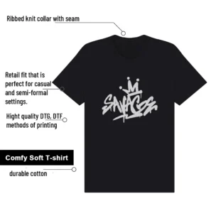 Savage Style Shirt for ASICS Gel-1130 Black Pure Silver Lovers features
