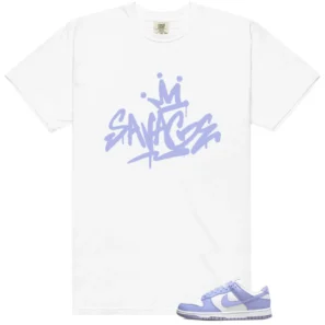 Savage Style Shirt for Nike Dunk Low Next Nature Lilac Lovers