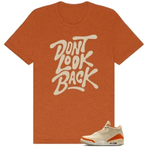 Shirt To Match 3s Retro WMNS Starfish Dont Look Back Graphic