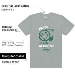Shirt To Match Essential Evergreen Aura Match Energy Graphic features