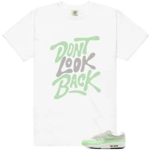Shirt To Match Essential Vapor Green Dont Look Back Graphic