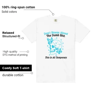 Style Nike Dunk Next Nature N7 Dark Turquoise With This Don't Stress TShirt features