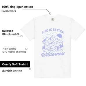 Wilderness Tee - Perfect with Nike Dunk Low Next Nature Lilac features
