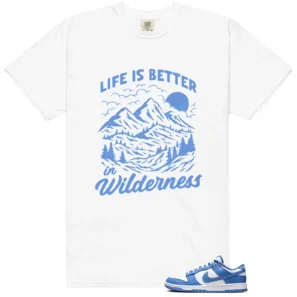 Wilderness Tee - Perfect with Polar Blue Dunk
