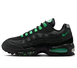 Air Max 95 Big Bubble Black Green Shock Matching Outfit