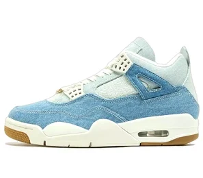 WMNS Worn Blue Denim 4s Matching Outfit