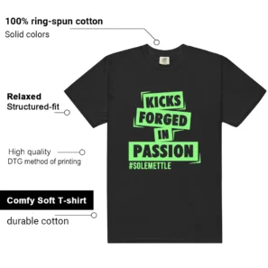 Air Max 1 Essential Green Strike Passion Kicks Graphic Shirt features