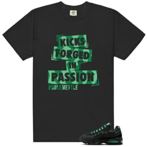 Air Max 95 Big Bubble Black Green Shock Passion Kicks Graphic Shirt