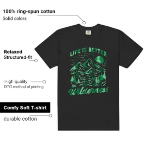 Air Max 95 Big Bubble Black Green Shock Wilderness Shirt features