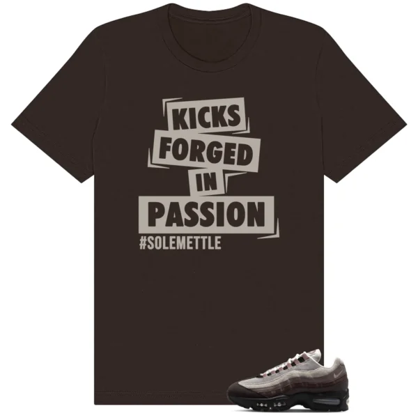 Air Max 95 WMNS Velvet Brown Passion Kicks Graphic Shirt