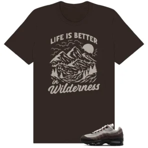 Air Max 95 WMNS Velvet Brown Wilderness Shirt