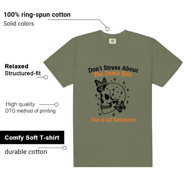Deep Green 4s 2025 Don't Stress Match Shirt features