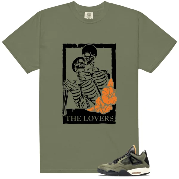 Deep Green 4s 2025 Lovers Matching Tees