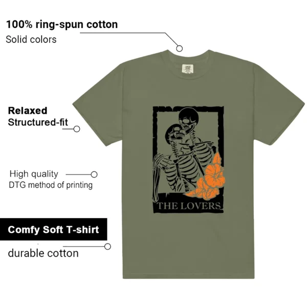 Deep Green 4s 2025 Lovers Matching Tees features