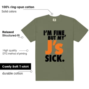 Deep Green 4s 2025 Sick J's Matching Tees features