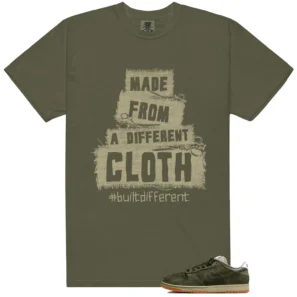 Dunk Low Pro B Sequoia Built Different Matching Shirt