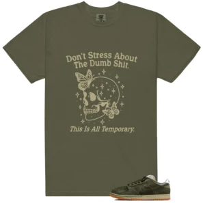 Dunk Low Pro B Sequoia Don't Stress Match Shirt