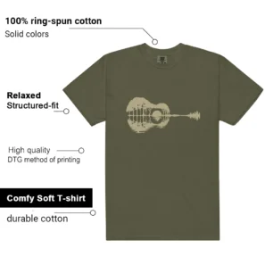 Dunk Low Pro B Sequoia Guitar Matching Tees features