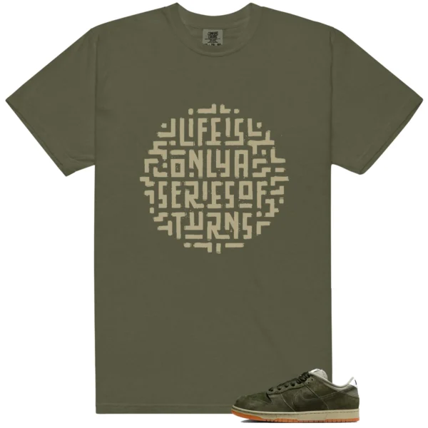 Dunk Low Pro B Sequoia Life Turns Graphic Shirt
