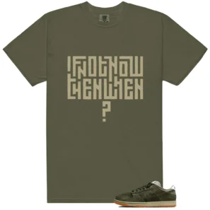 Dunk Low Pro B Sequoia Motivational Graphic Shirt