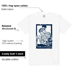 French Blue 12s 2025 Lovers Matching Tees features