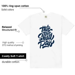 French Blue 12s 2025 This Too Shall Pass Match Shirt features