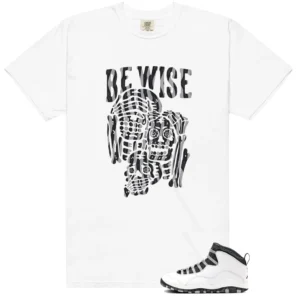 Jordan 10 Steel Be Wise Graphic Shirt