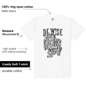 Jordan 10 Steel Be Wise Graphic Shirt features