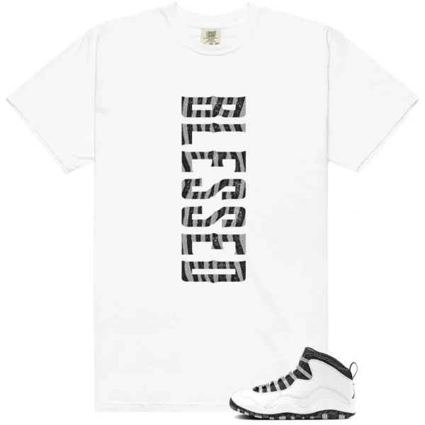 Jordan 10 Steel Blessed Match Shirt