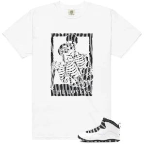 Jordan 10 Steel Lovers Matching Tees