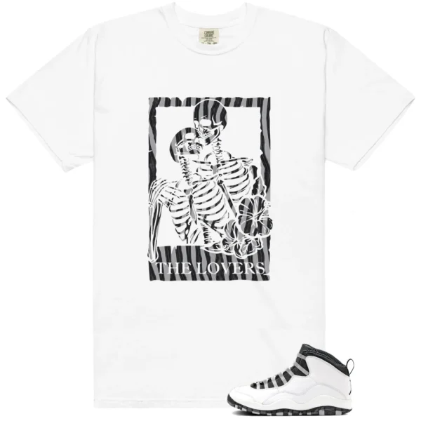 Jordan 10 Steel Lovers Matching Tees