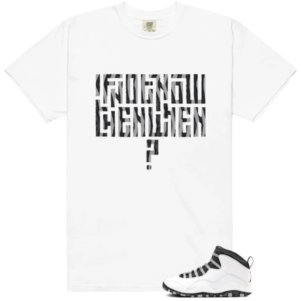 Jordan 10 Steel Motivational Graphic Shirt