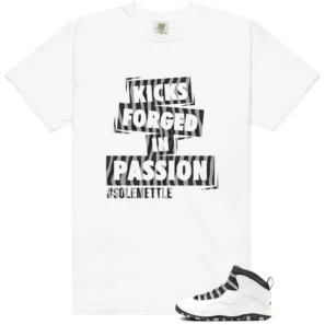 Jordan 10 Steel Passion Kicks Graphic Shirt