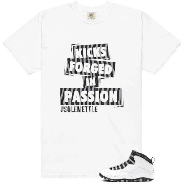 Jordan 10 Steel Passion Kicks Graphic Shirt
