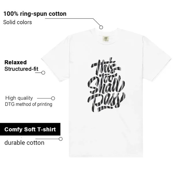 Jordan 10 Steel This Too Shall Pass Match Shirt features