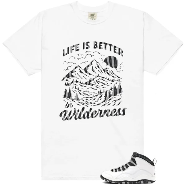 Jordan 10 Steel Wilderness Shirt
