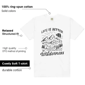 Jordan 10 Steel Wilderness Shirt features