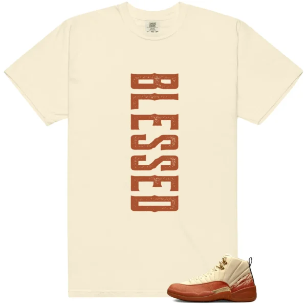 Jordan 12 Eastside Golf Out of the Clay Blessed Match Shirt