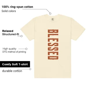 Jordan 12 Eastside Golf Out of the Clay Blessed Match Shirt features
