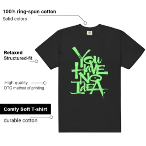 No Idea Shirt to match Air Max 1 Essential Green Strike features