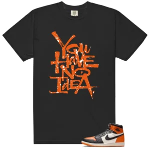 No Idea Shirt to match Shattered Backboard 1s 2025