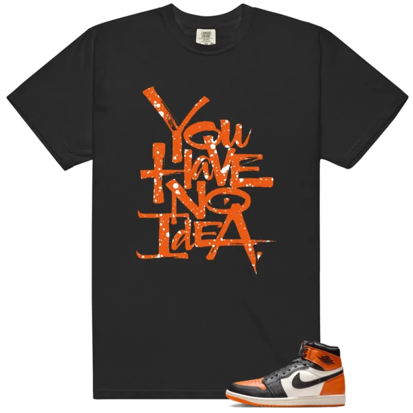 No Idea Shirt to match Shattered Backboard 1s 2025