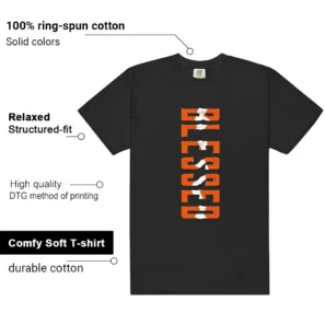Shattered Backboard 1s 2025 Blessed Match Shirt features