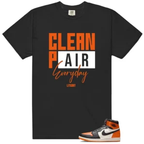 Shattered Backboard 1s 2025 Clean Pair Match Shirt