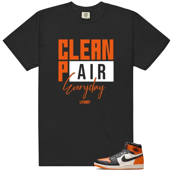 Shattered Backboard 1s 2025 Clean Pair Match Shirt