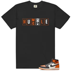 Shattered Backboard 1s 2025 Hustle Humble Match Shirt