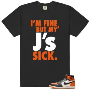Shattered Backboard 1s 2025 Sick J's Matching Tees